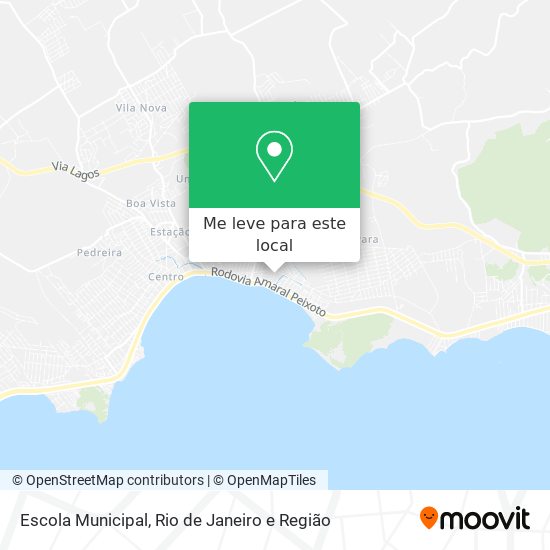 Escola Municipal mapa