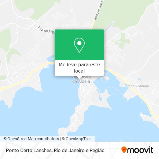 Ponto Certo Lanches mapa