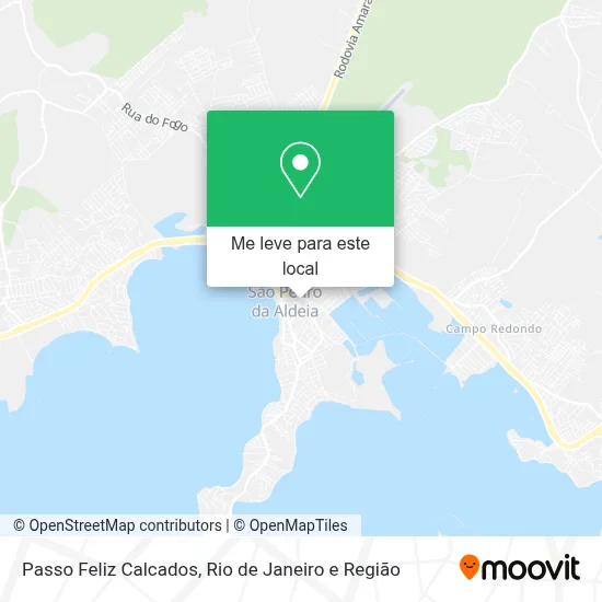Passo Feliz Calcados mapa