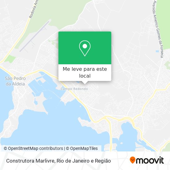 Construtora Marlivre mapa
