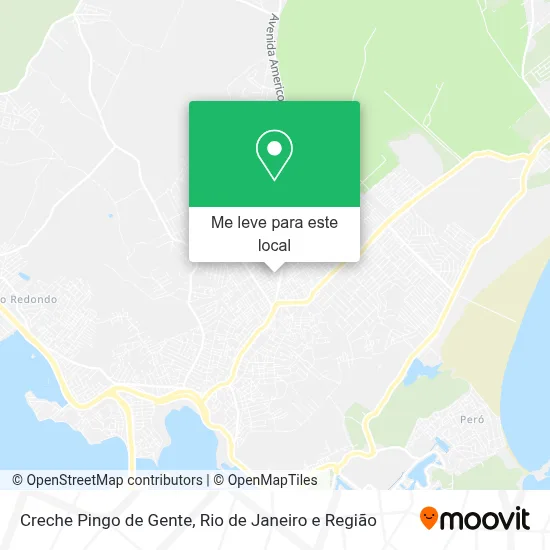 Creche Pingo de Gente mapa