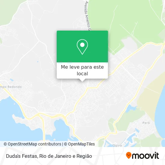 Duda's Festas mapa