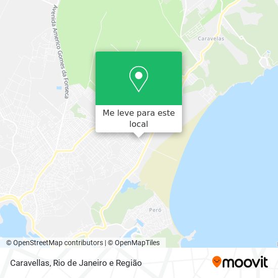 Caravellas mapa