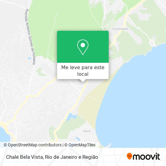 Chalé Bela Vista mapa