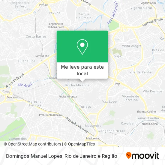 Domingos Manuel Lopes mapa