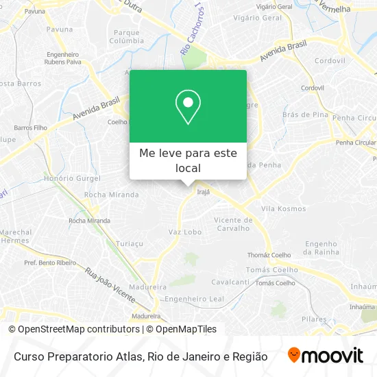 Curso Preparatorio Atlas mapa