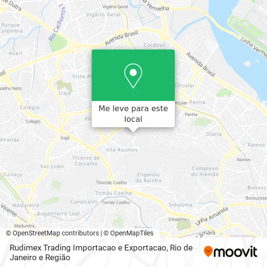 Rudimex Trading Importacao e Exportacao mapa
