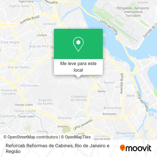 Reforcab Reformas de Cabines mapa