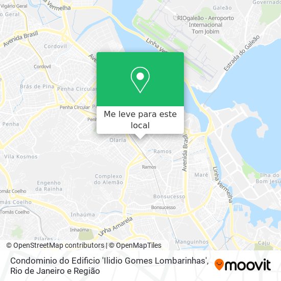 Condominio do Edificio 'Ilidio Gomes Lombarinhas' mapa
