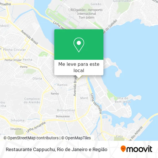 Restaurante Cappuchu mapa