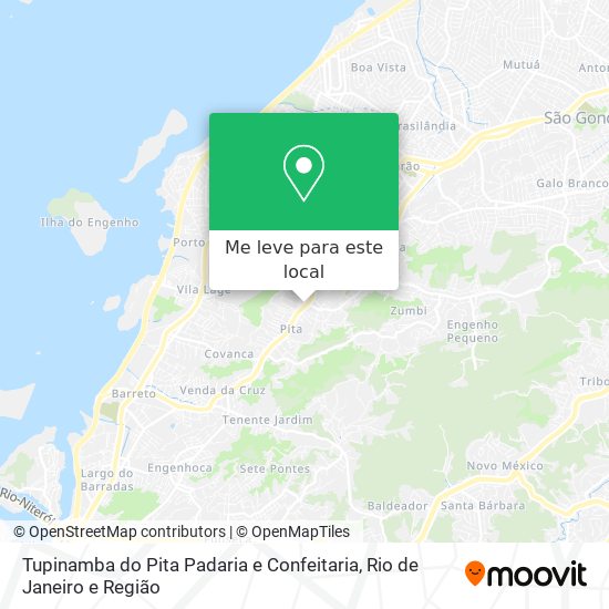 Tupinamba do Pita Padaria e Confeitaria mapa