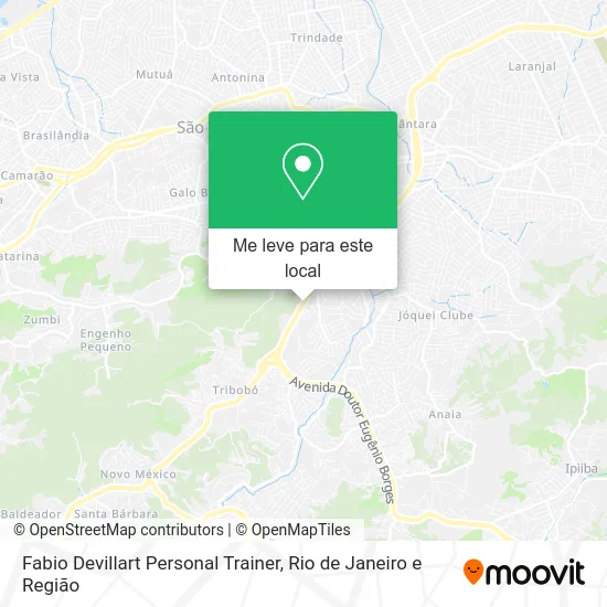 Fabio Devillart Personal Trainer mapa