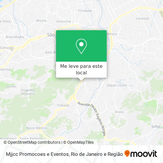 Mjjcc Promocoes e Eventos mapa