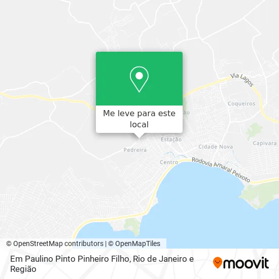 Em Paulino Pinto Pinheiro Filho mapa