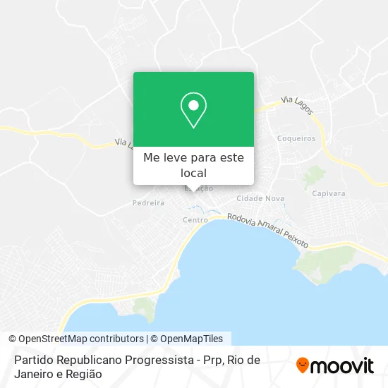 Partido Republicano Progressista - Prp mapa