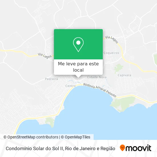 Condomínio Solar do Sol II mapa