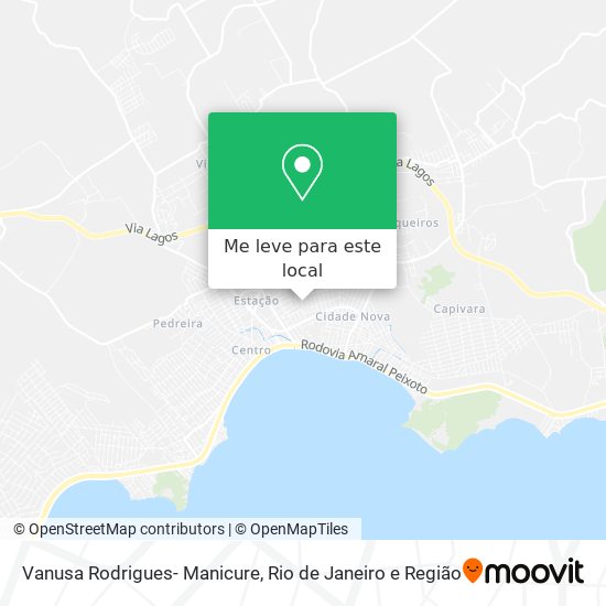 Vanusa Rodrigues- Manicure mapa