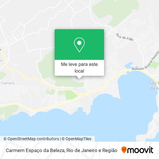 Carmem Espaço da Beleza mapa