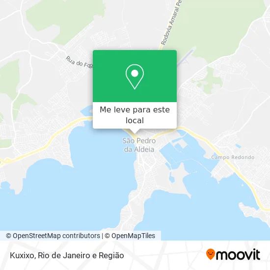 Kuxixo mapa