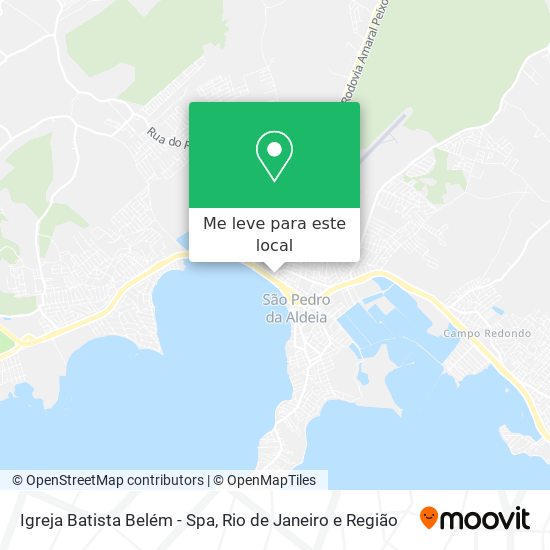 Igreja Batista Belém - Spa mapa