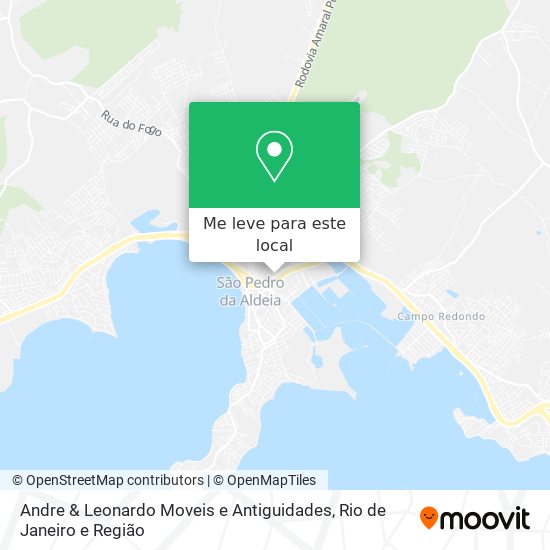 Andre & Leonardo Moveis e Antiguidades mapa