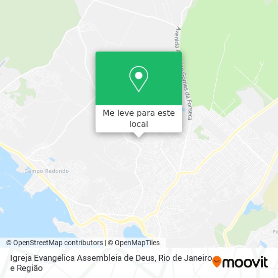 Igreja Evangelica Assembleia de Deus mapa