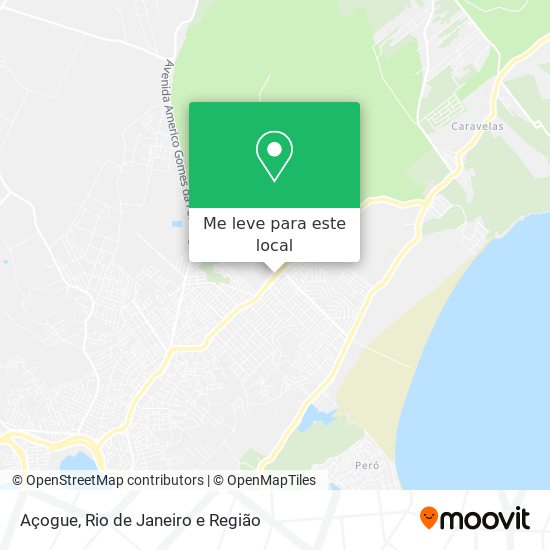 Açogue mapa