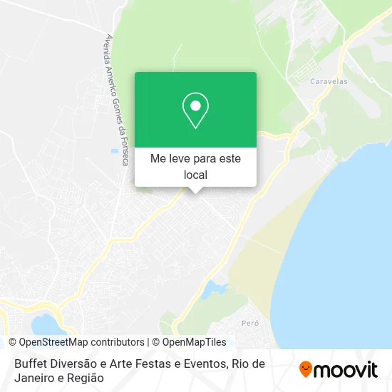 Buffet Diversão e Arte Festas e Eventos mapa