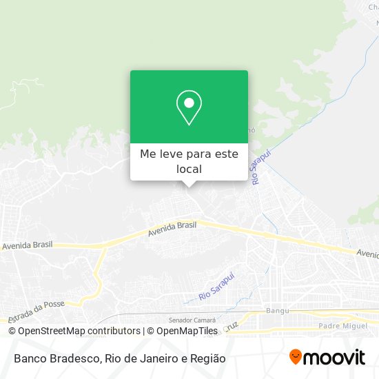 Banco Bradesco mapa