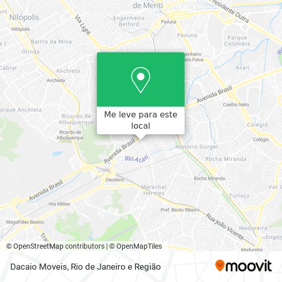 Dacaio Moveis mapa