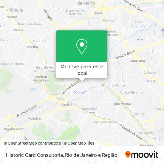 Historic Card Consultoria mapa