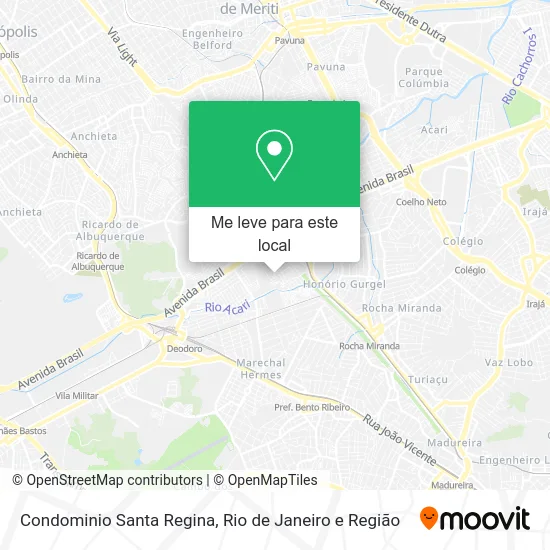 Condominio Santa Regina mapa