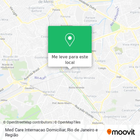 Med Care Internacao Domiciliar mapa
