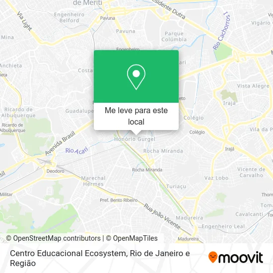 Centro Educacional Ecosystem mapa