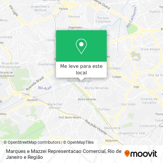 Marques e Mazzei Representacao Comercial mapa