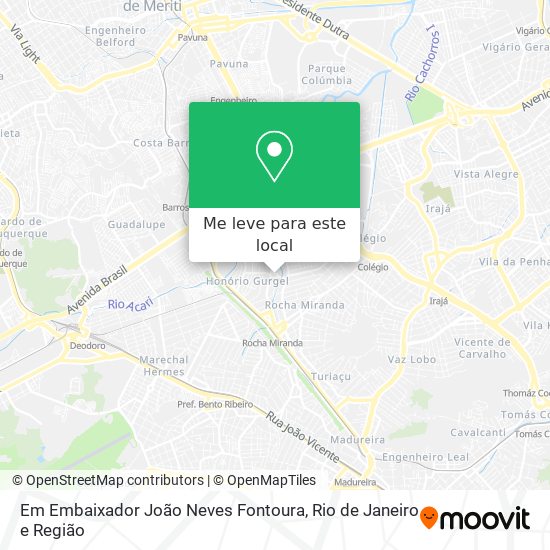 Em Embaixador João Neves Fontoura mapa