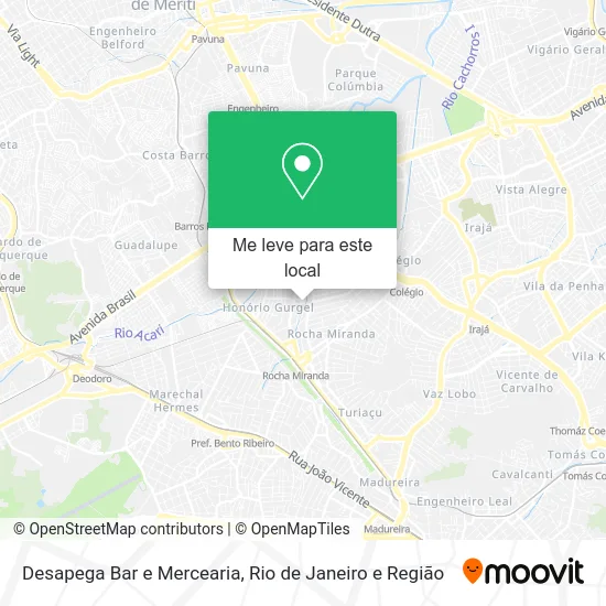 Desapega Bar e Mercearia mapa