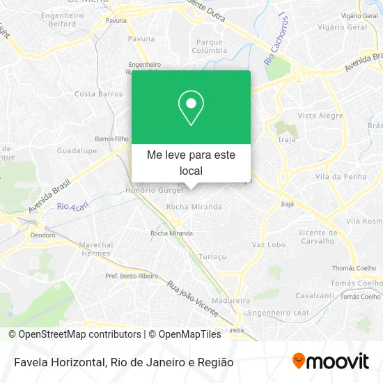 Favela Horizontal mapa