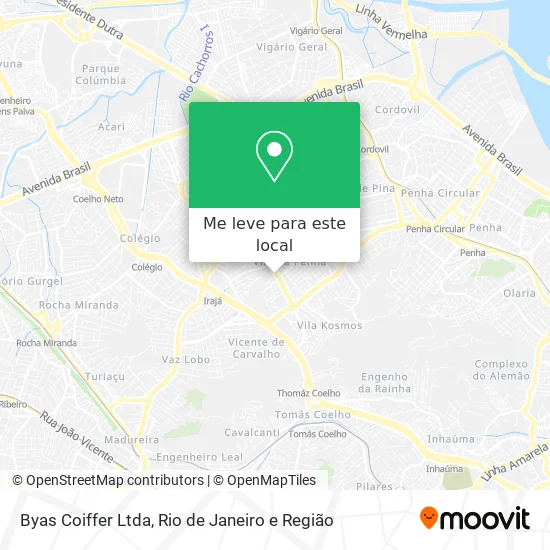 Byas Coiffer Ltda mapa