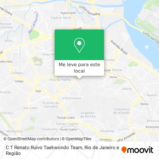 C T Renato Ruivo Taekwondo Team mapa