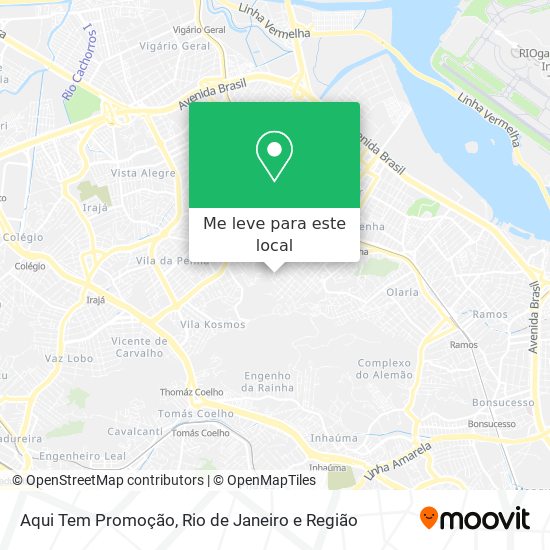 Aqui Tem Promoção mapa
