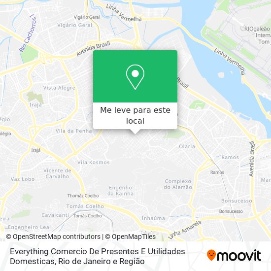 Everything Comercio De Presentes E Utilidades Domesticas mapa