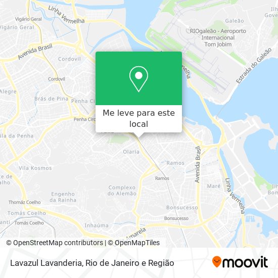 Lavazul Lavanderia mapa