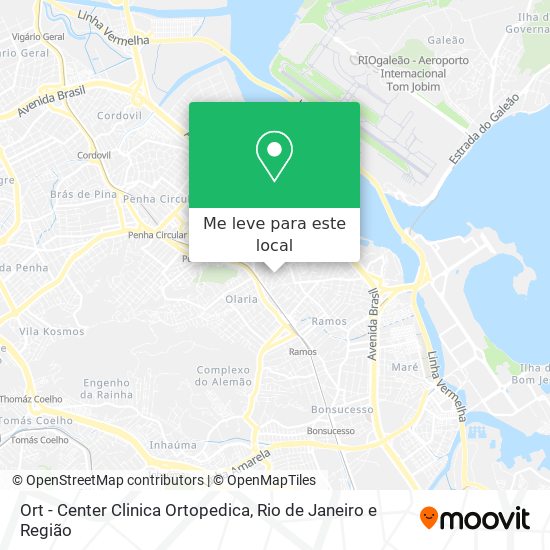 Ort - Center Clinica Ortopedica mapa