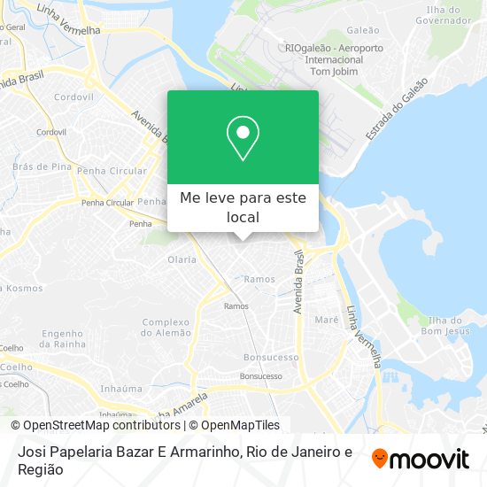 Josi Papelaria Bazar E Armarinho mapa