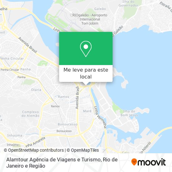 Alamtour Agência de Viagens e Turismo mapa