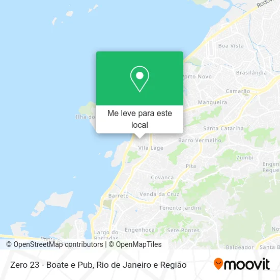 Zero 23 - Boate e Pub mapa