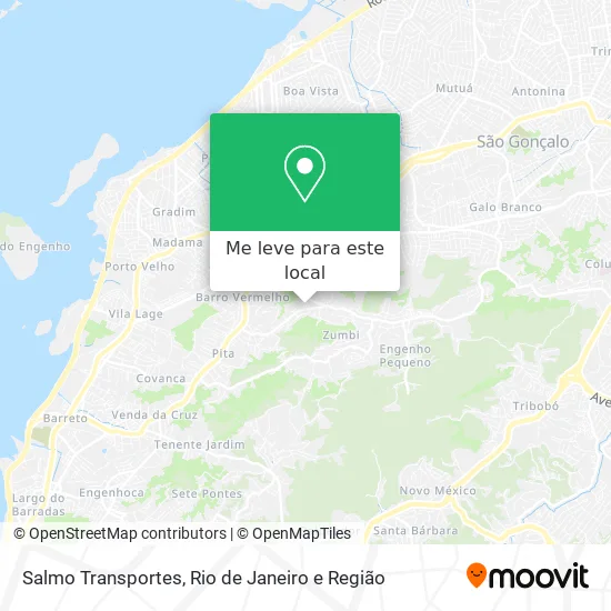 Salmo Transportes mapa