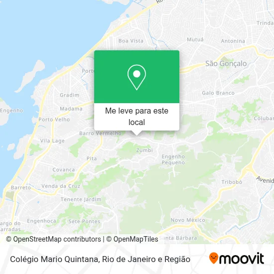 Colégio Mario Quintana mapa