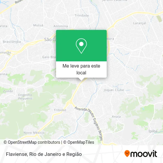 Flaviense mapa